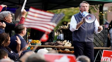 Live: Glenn Youngkin holds one more rally before Election Day