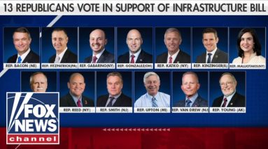 These are the Republicans who voted 'yes' on infrastructure bill